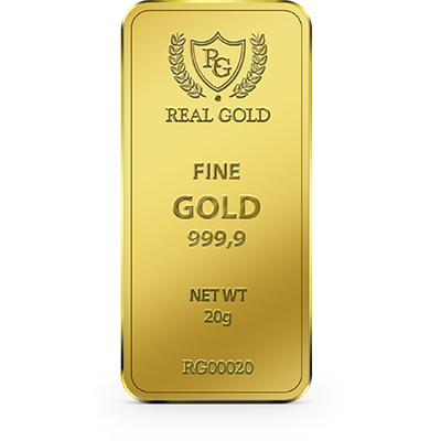 20 Gram Gold bar